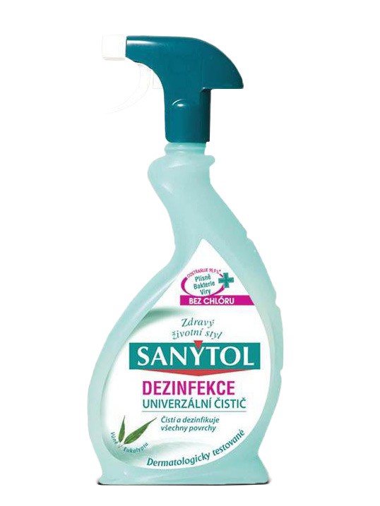 Sanytol dezinfekční uni 500ml Eukalypt | Čistící, dezinf.prostř., dezodoranty - Dezi. přípravky